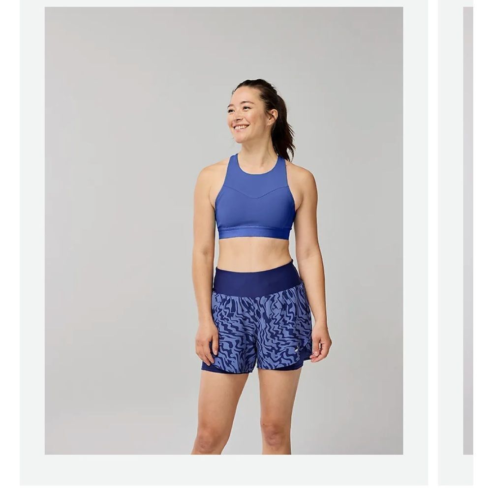 NWT Brooks 3 Pocket Run Racerback Sports Bra sz 38 A/B